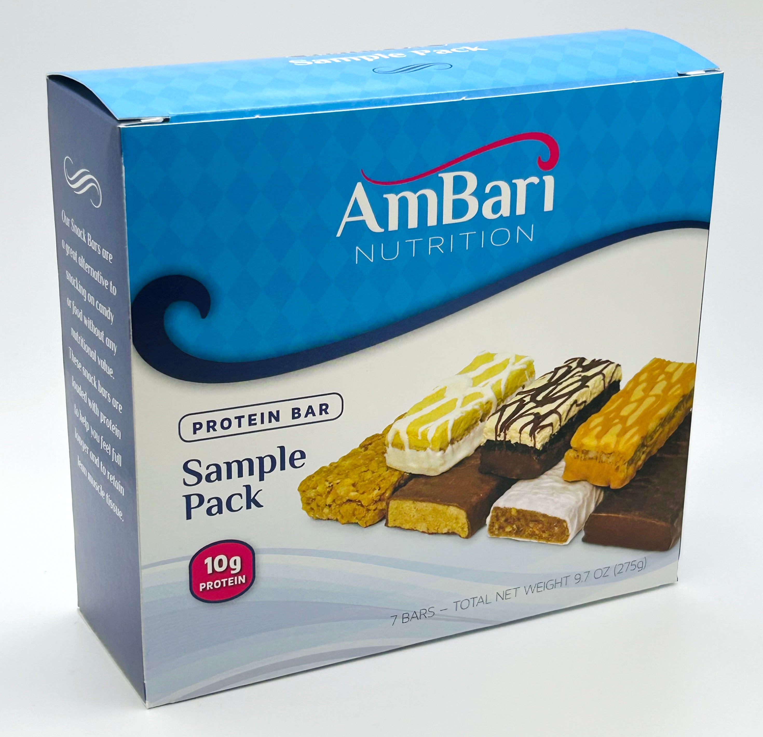 10g Protein Bars Sampler Pack Box