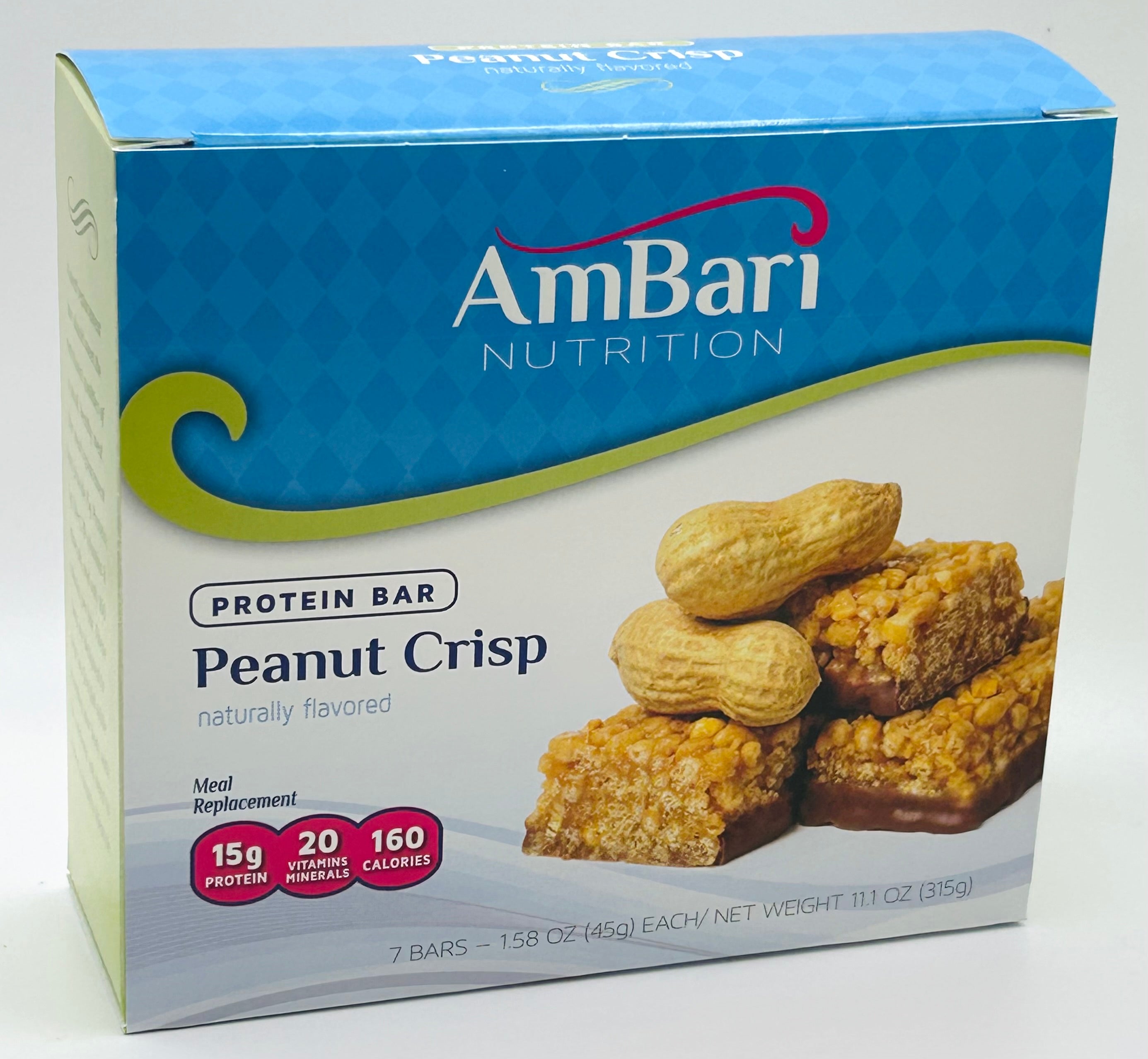 15g Peanut Crisp Protein Bars