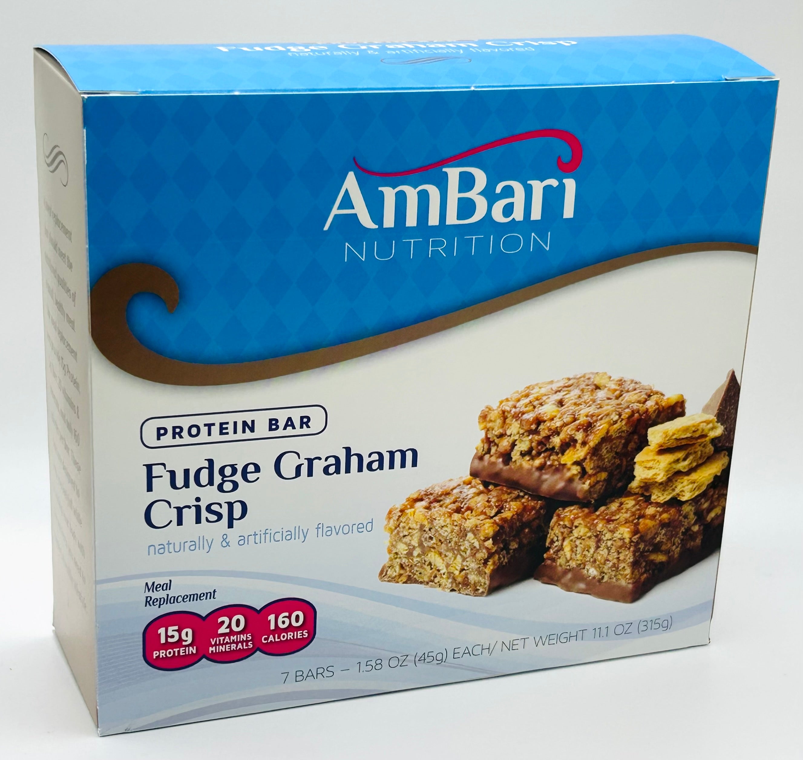 AmBari Nutrition Fudge Graham Protein Bars