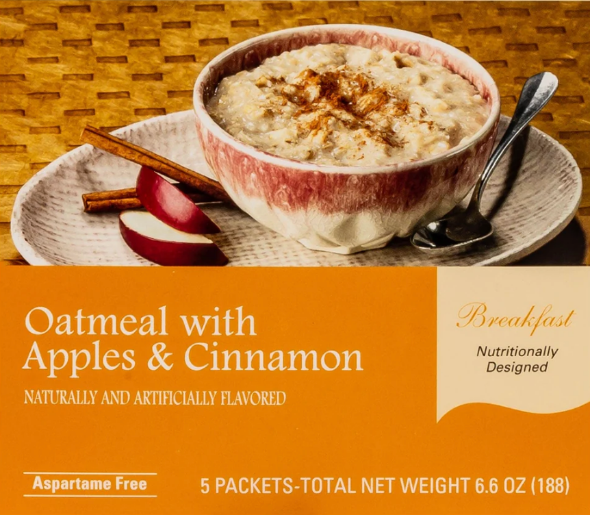Apple Cinnamon Oatmeal with Protein