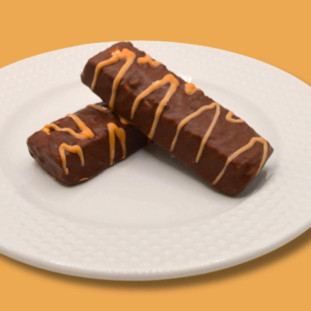 Chocolate Caramel Protein Bars