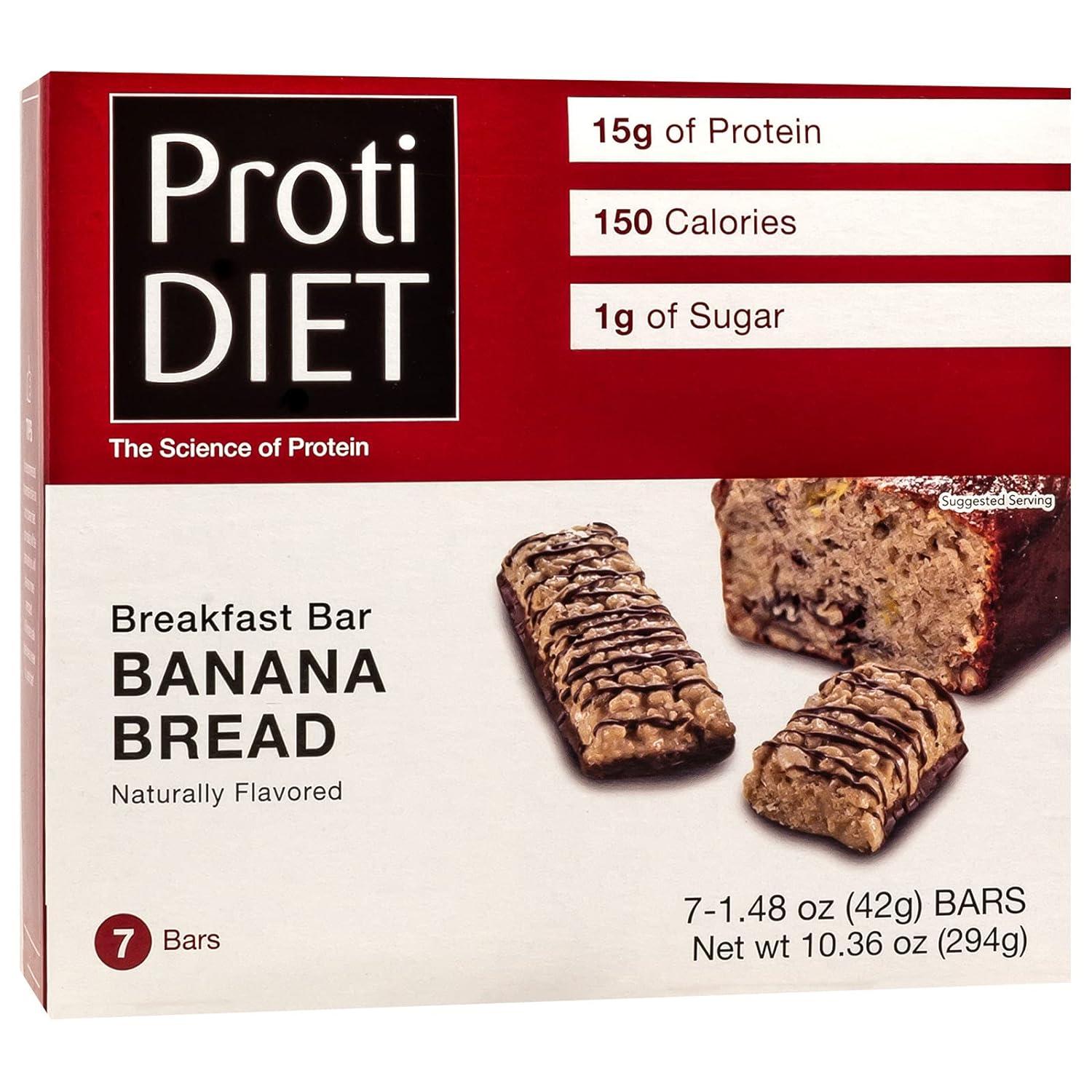 ProtiDiet Banana Bread Protein Bar
