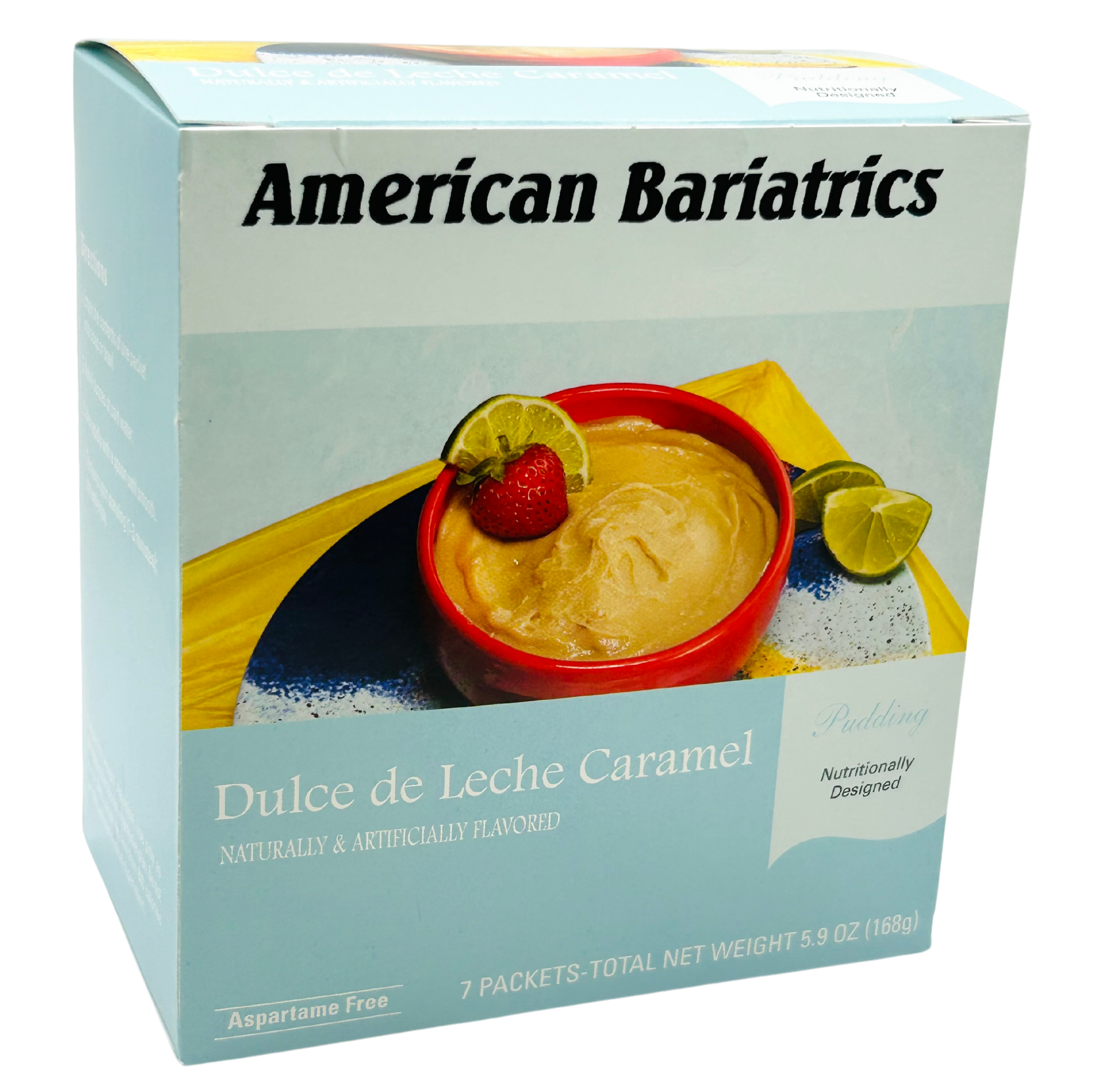 dulce de leche caramel protein pudding box