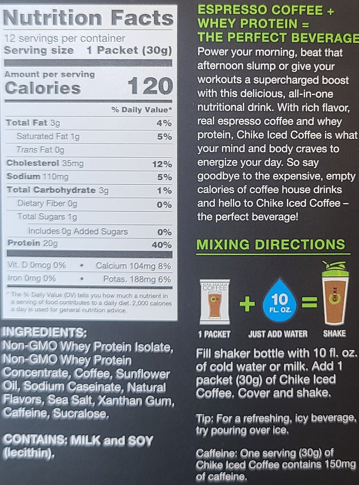 Chike Protein Coffee Single Packet