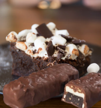 Chocolate Rocky Road with Almonds - Party Size – Javier Confectionery