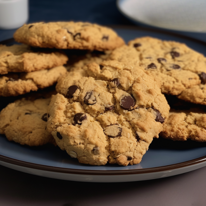 Homemade Peanut Butter & Chocolate Chip Cookies