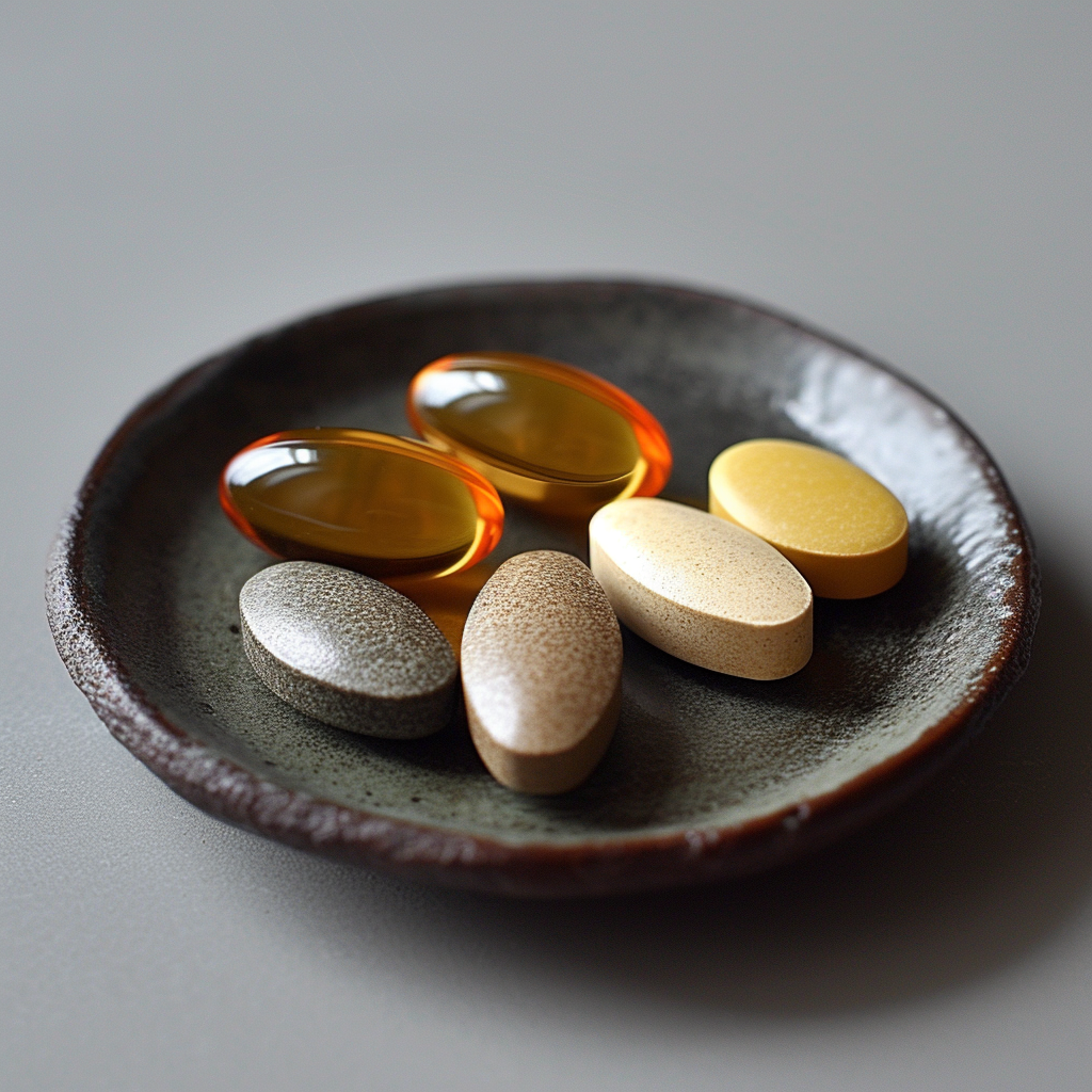 Bariatric Vitamins on a small plate
