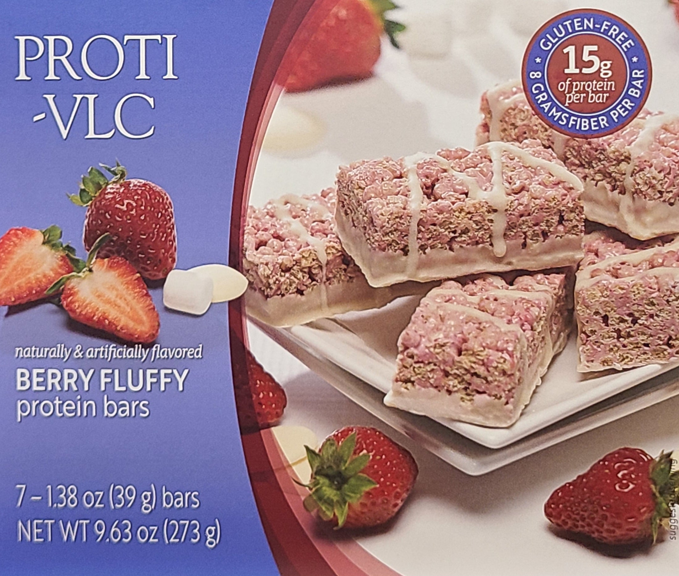 Fluffy Berry Bar - Proti-VLC