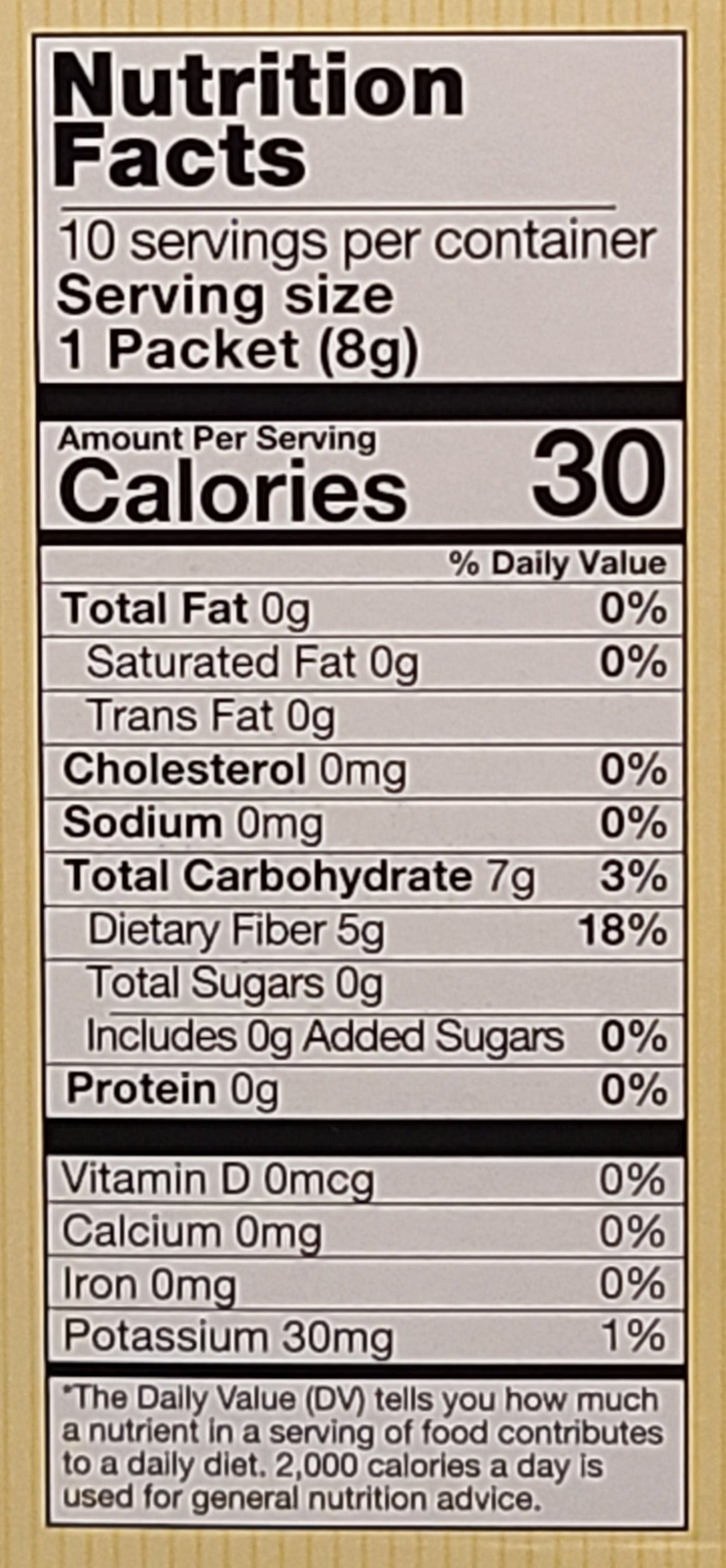 Fiber Drink - Tropical Fruit