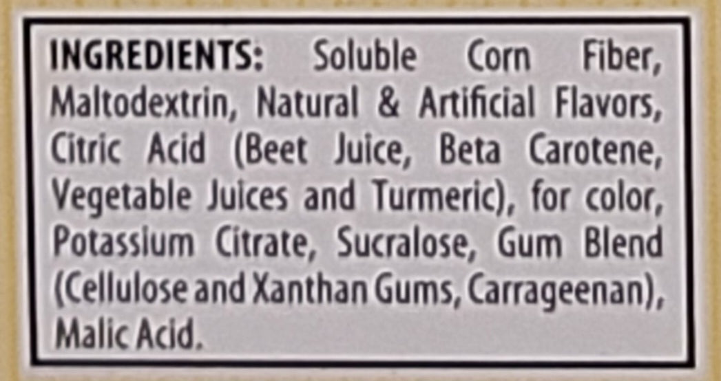 Fiber Drink - Tropical Fruit