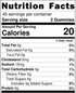 Bariatric Gummy Multivitamin Nutrition Facts