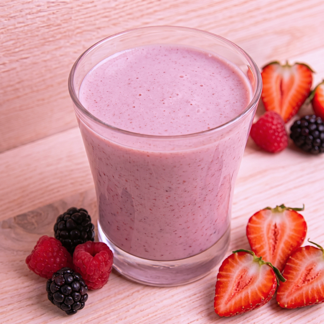Berry Fusion Protein Smoothie Shake