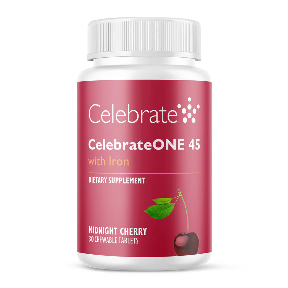 CelebrateONE 45 with Iron Multivitamin Midnight Cherry