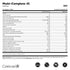 Celebrate Multi Complete 45 with Iron Chewables Nutrition Facts