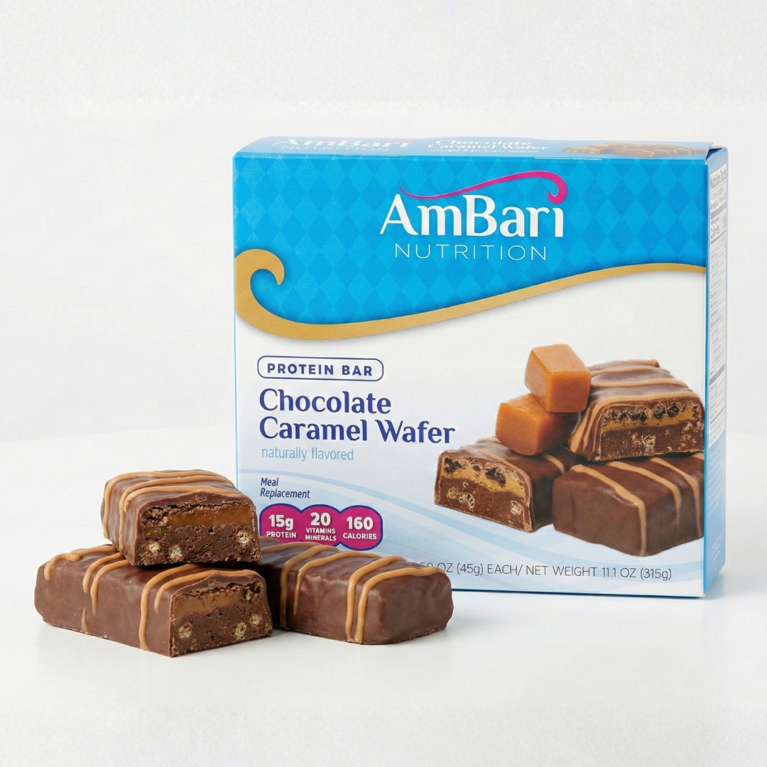Chocolate Caramel Meal Replacement Protein Bar