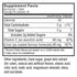 celebrate iron supplement nutrition facts