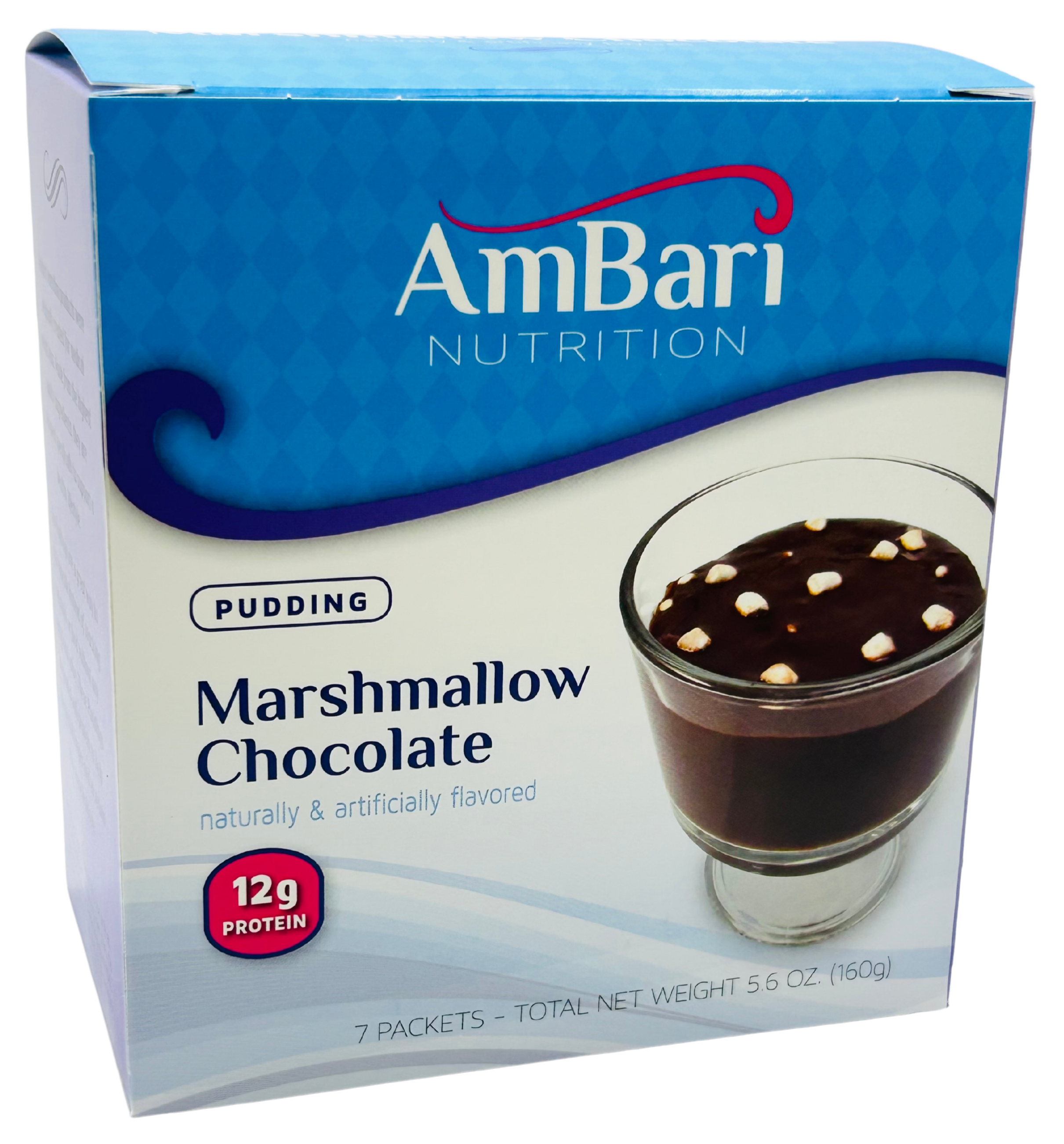 Marshmallow Chocolate 12g Protein Pudding