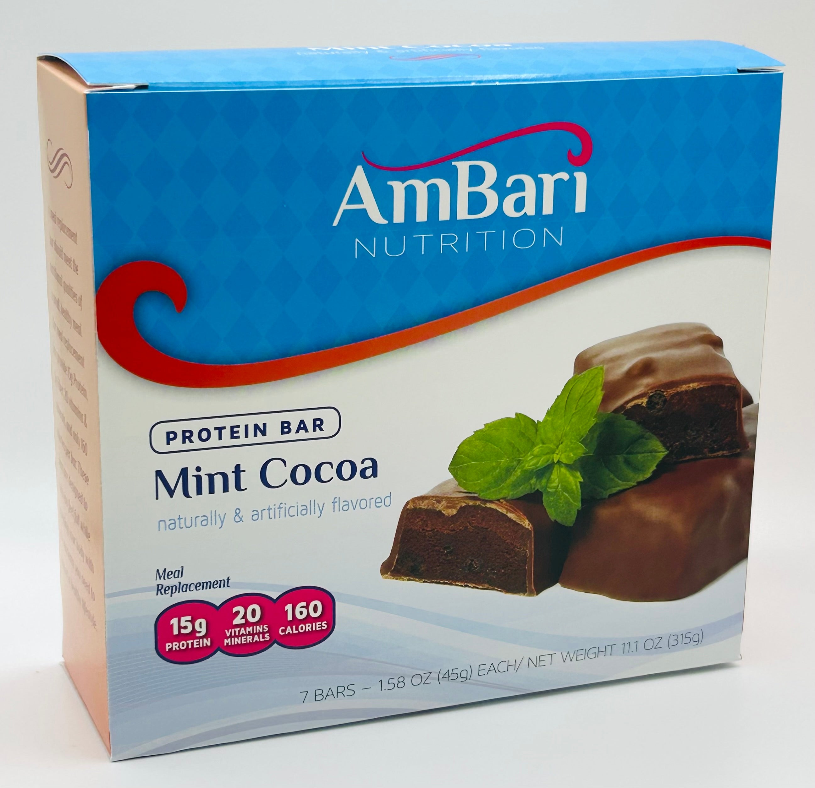 Mint Cocoa Protein Bars