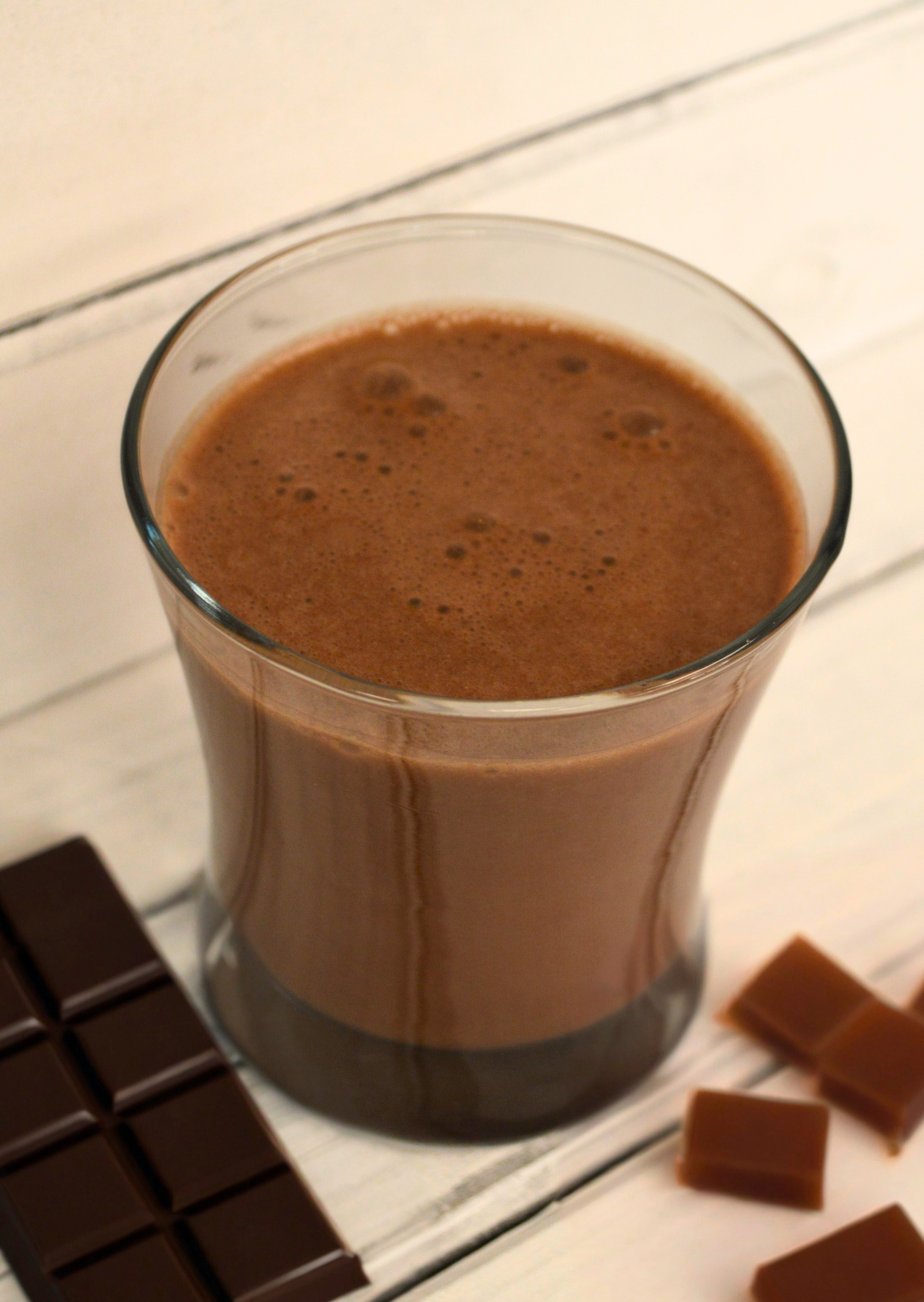 Salted caramel protein shake