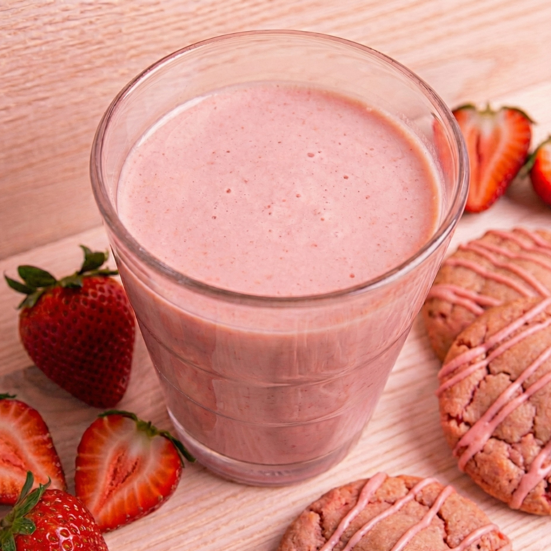 Strawberry Protein Smoothie Meal Replacement