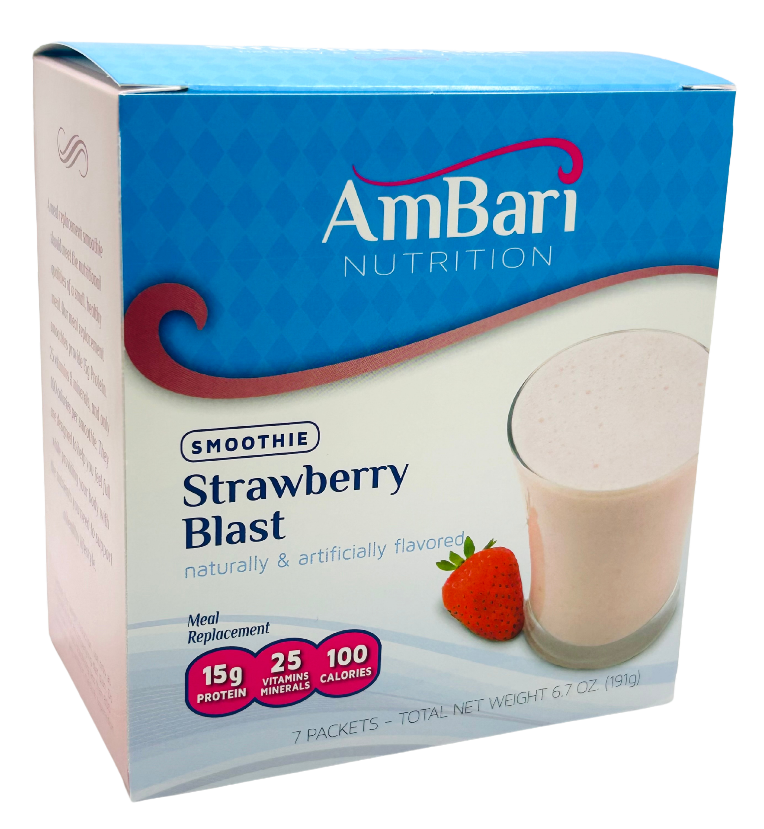 Strawberry Meal Replacement Protein Shake