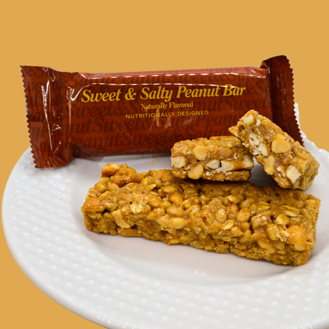 Sweet & Salty Peanut Butter Pretzel Protein bar
