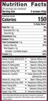 Vanilla Bariatric Advantage HPMR Protein Shake Nutrition Facts