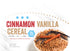 box cinnamon vanilla cereal with protein