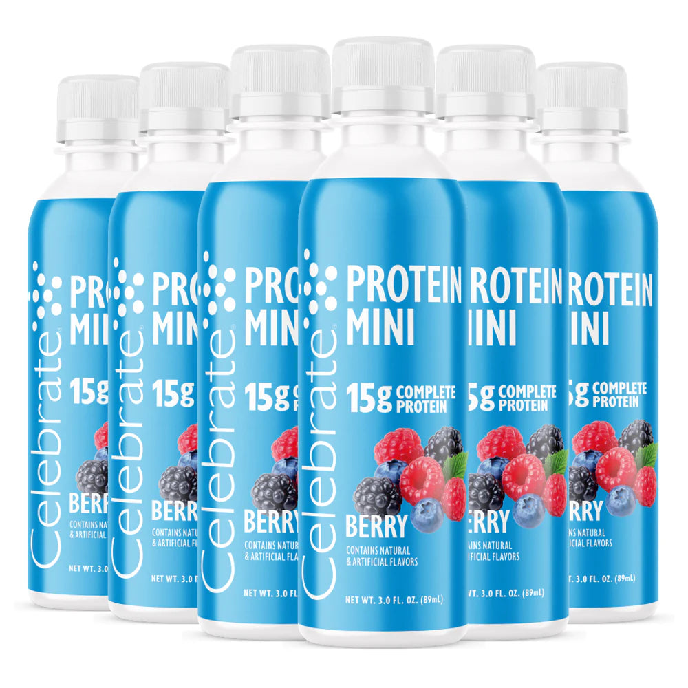 Celebrate 15g Protein Shots Berry Flavor