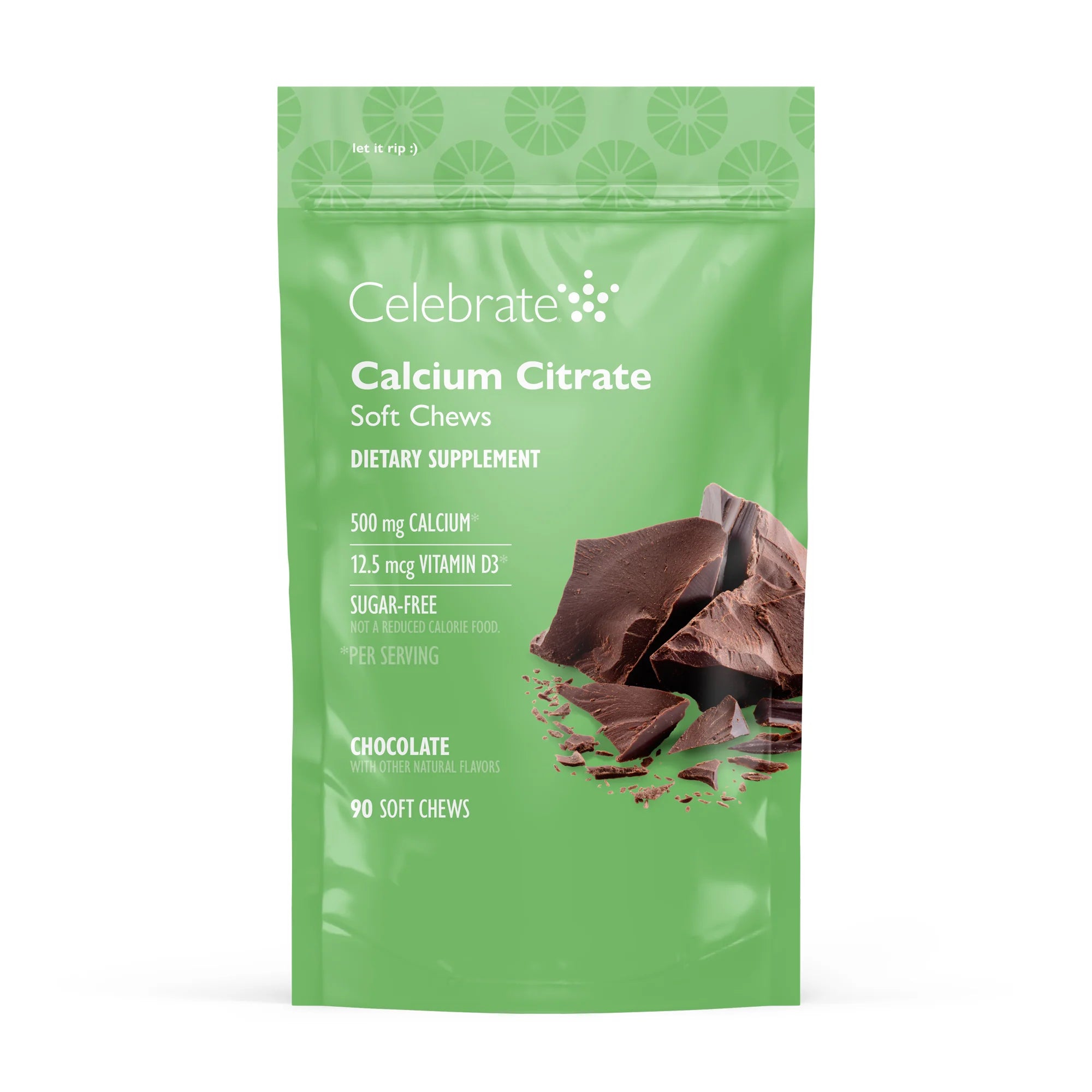 celebrate calcium soft chews chocolate