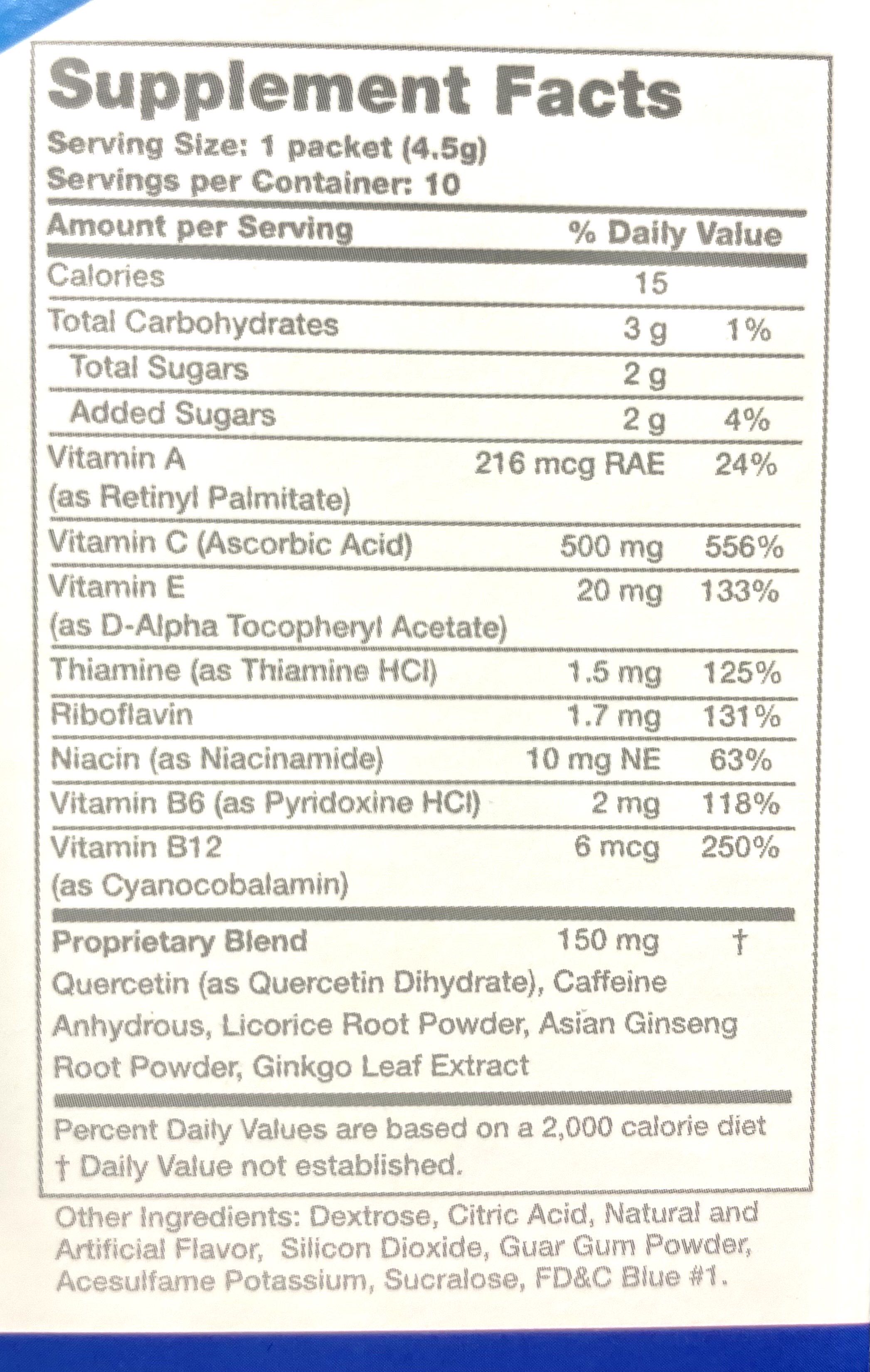 Jump Start Energy Drink Mix