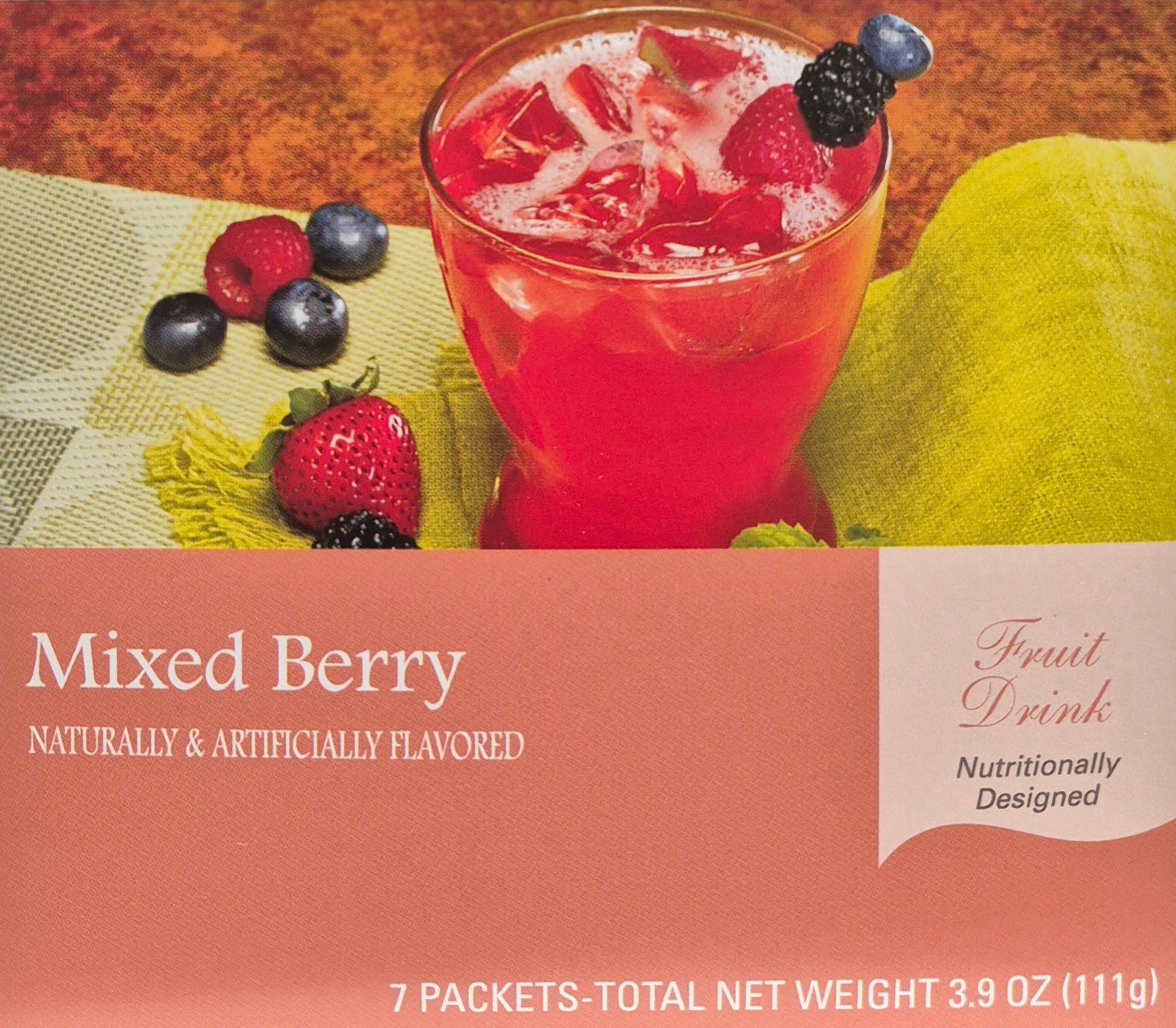 Mixed Berry Fruit Drink