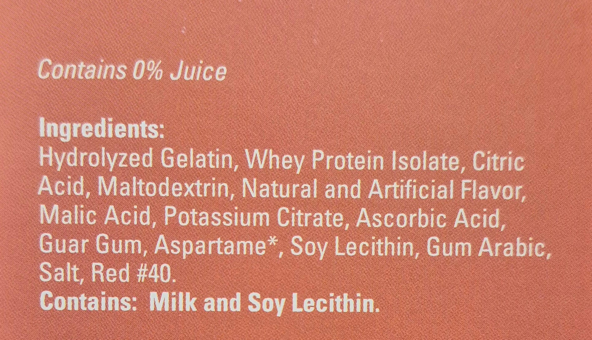 Mixed Berry Fruit Drink