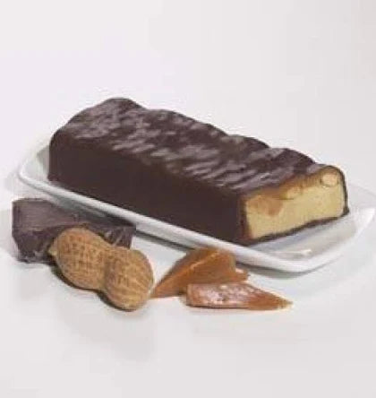 proti-bar caramel nut protein bar