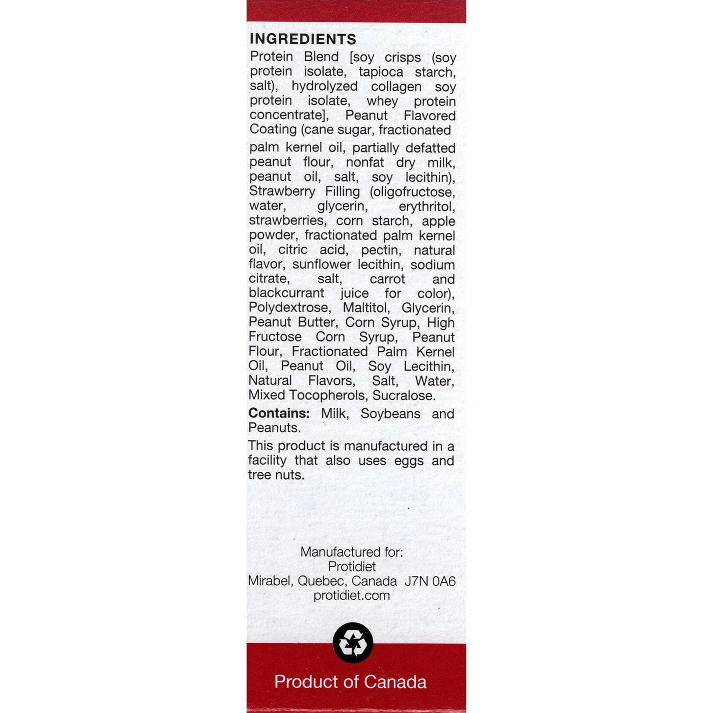 Strawberry Peanut - ProtiDiet