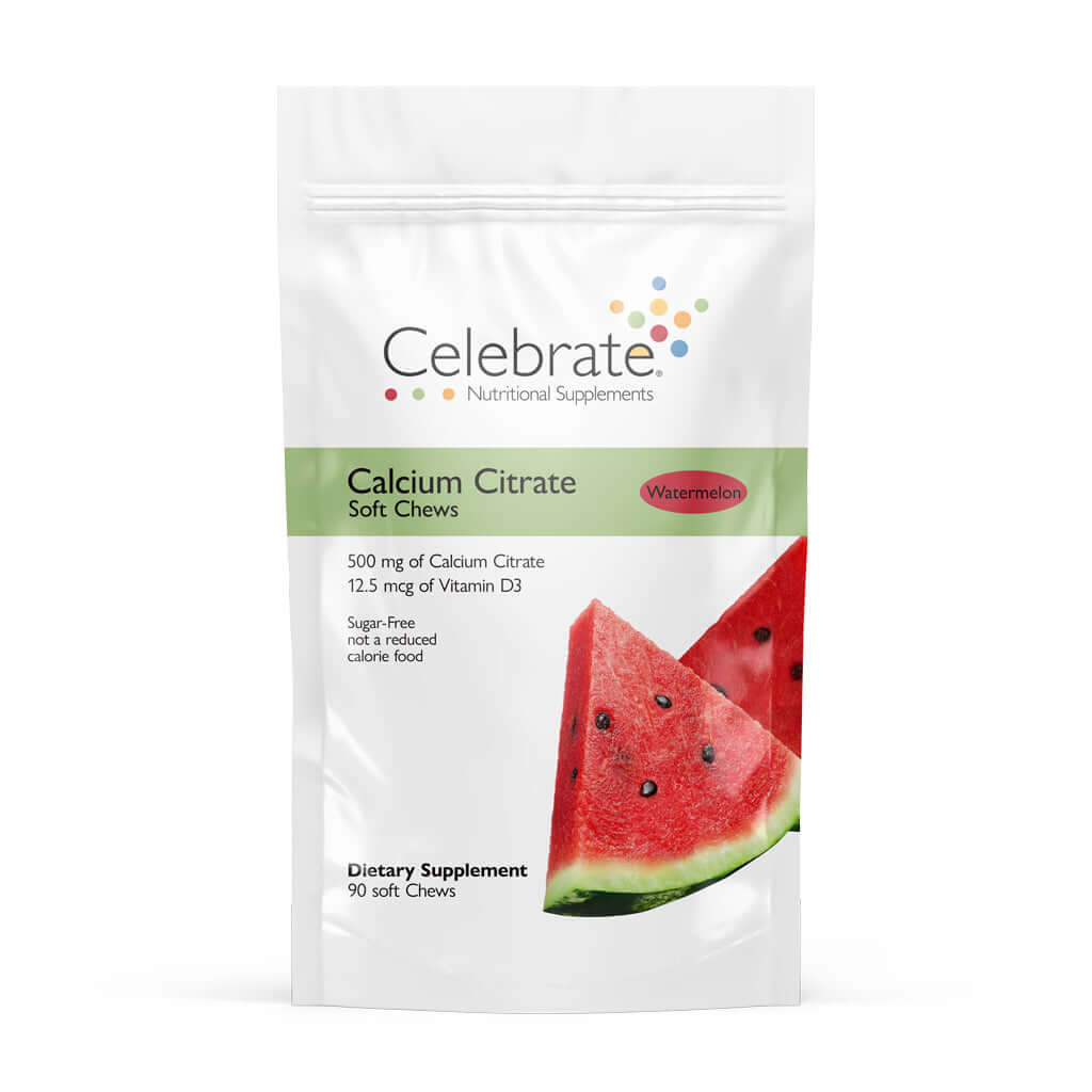 Calcium Citrate SOFT Chews - Celebrate