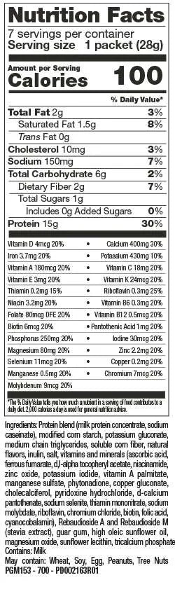 Vanilla Shake & Pudding - Proti-Choice