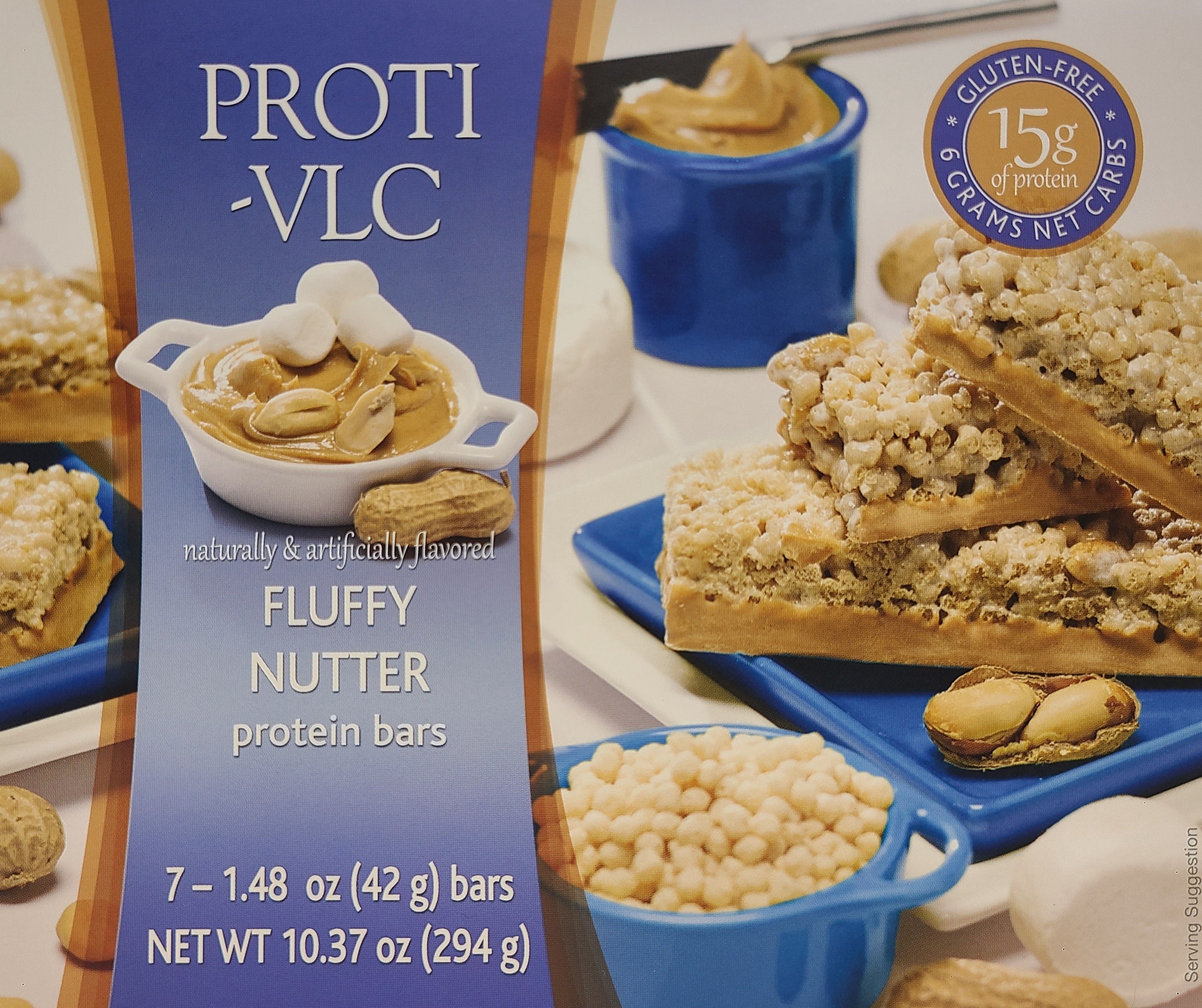 Fluffy Nutter Bar - Proti-VLC