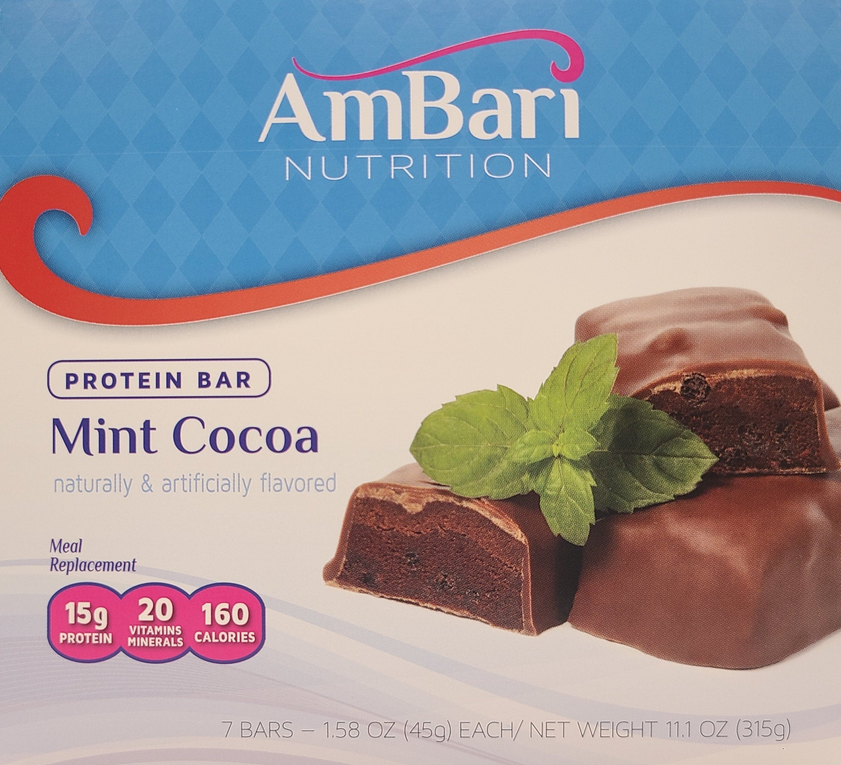 Mint Cocoa Bars