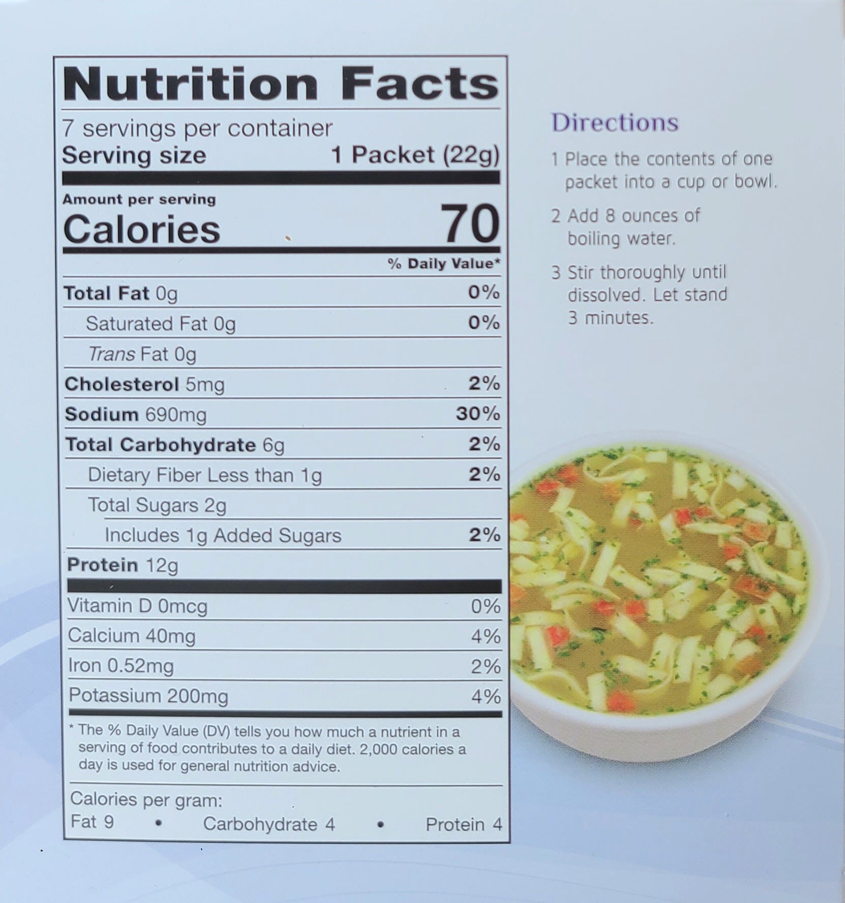 Whole Foods Market Mom's Chicken Soup: Calories, Nutrition