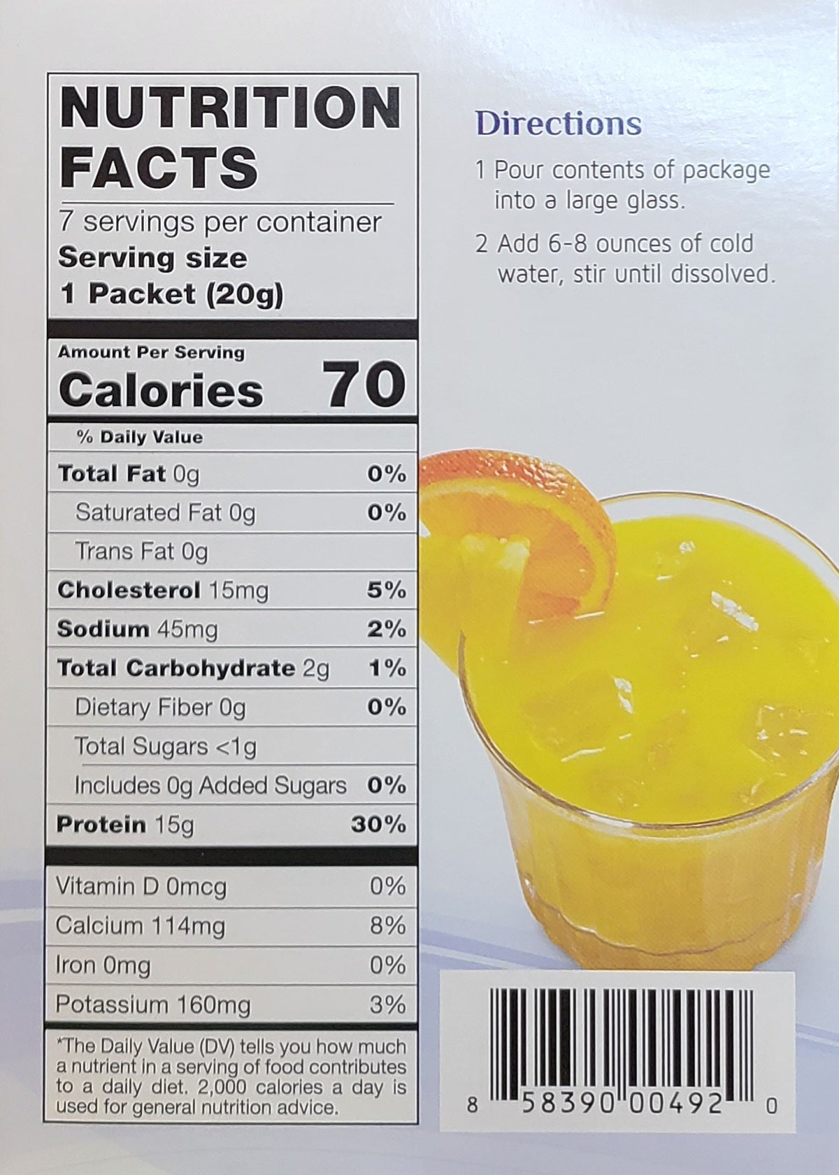 Pineapple Orange Fruit Drink