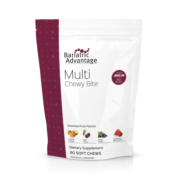 Bariatric Advantage Multi Chewy Bites - Assorted Fruit Flavors