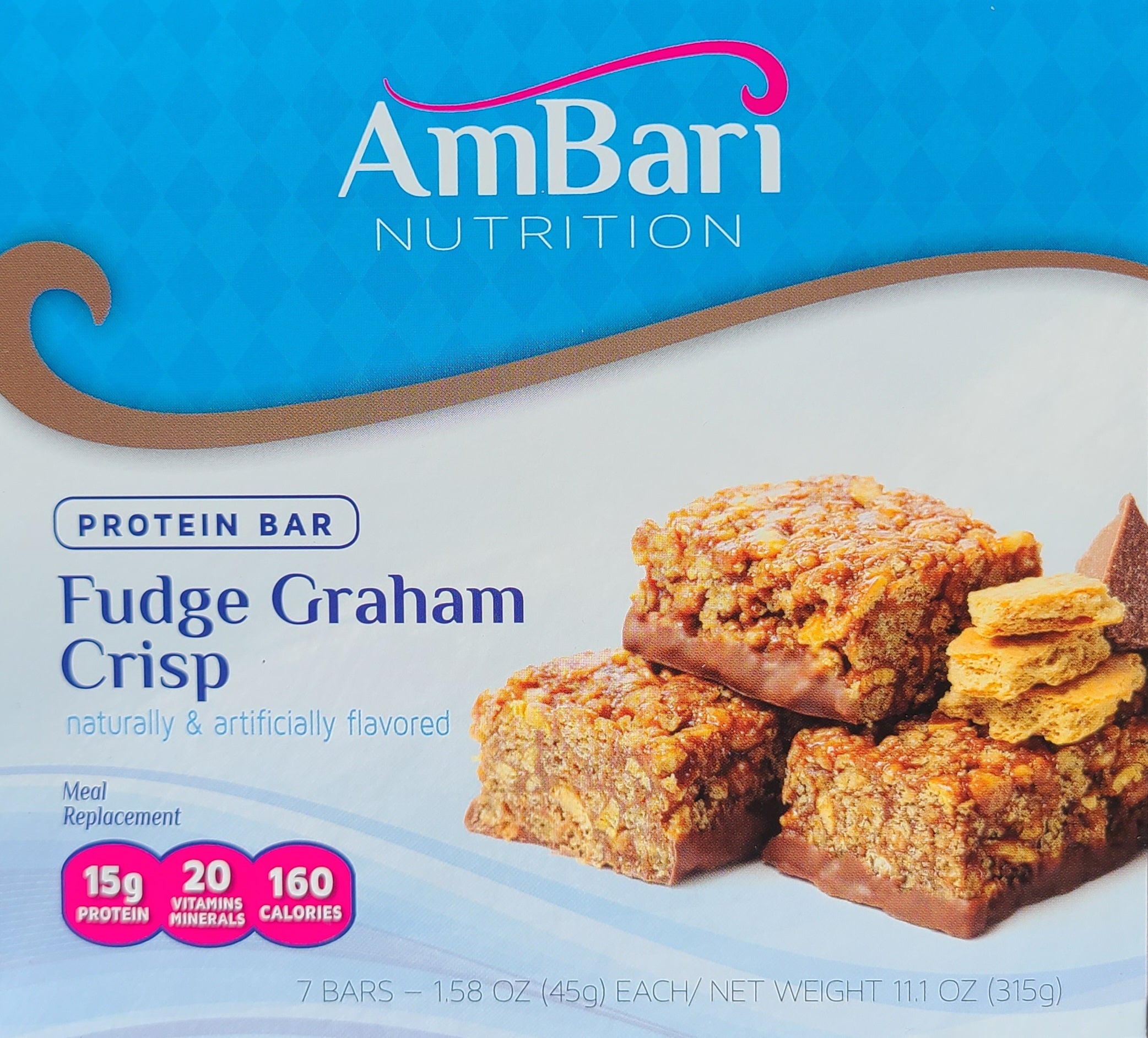 Fudge Graham Protein Bars Box
