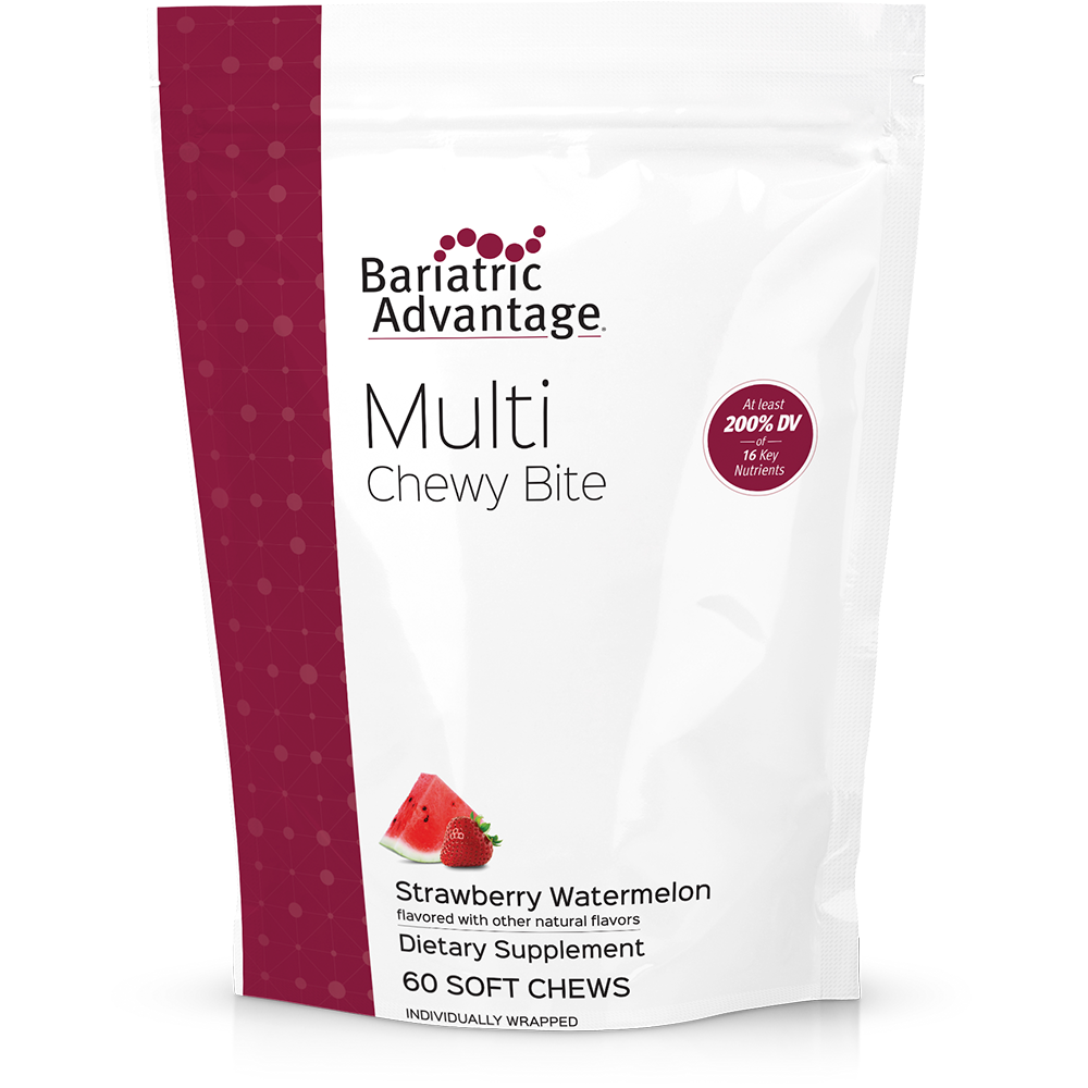 Multi Chewy Bites Strawberry Watermelon by Bariatric Advantage
