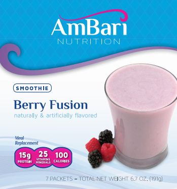 Bariatric Berry Fusion Protein Smoothie