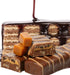 Chocolate Caramel Wafer Bars