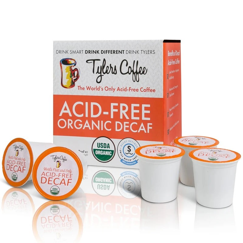 Tyler's DECAFFEINATED - Acid free K-Cups