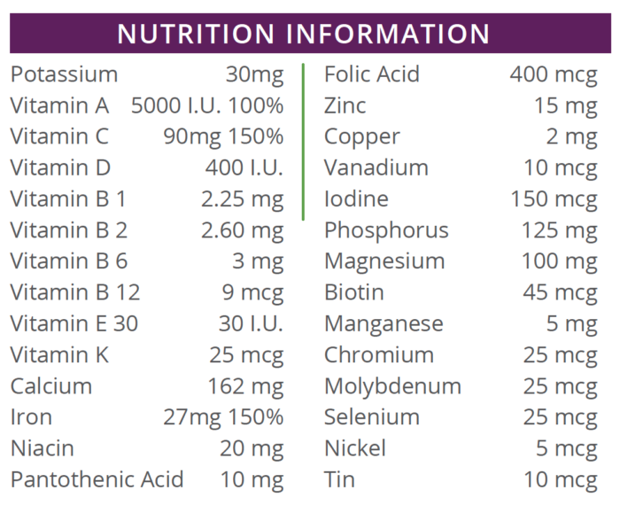 MultiVitamin