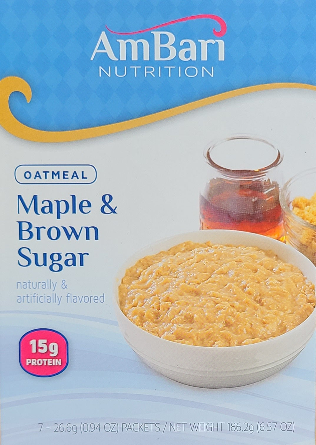maple brown sugar oatmeal protein