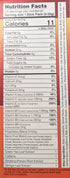 meta booster Thermogenic antioxidant drink mix nutrition facts